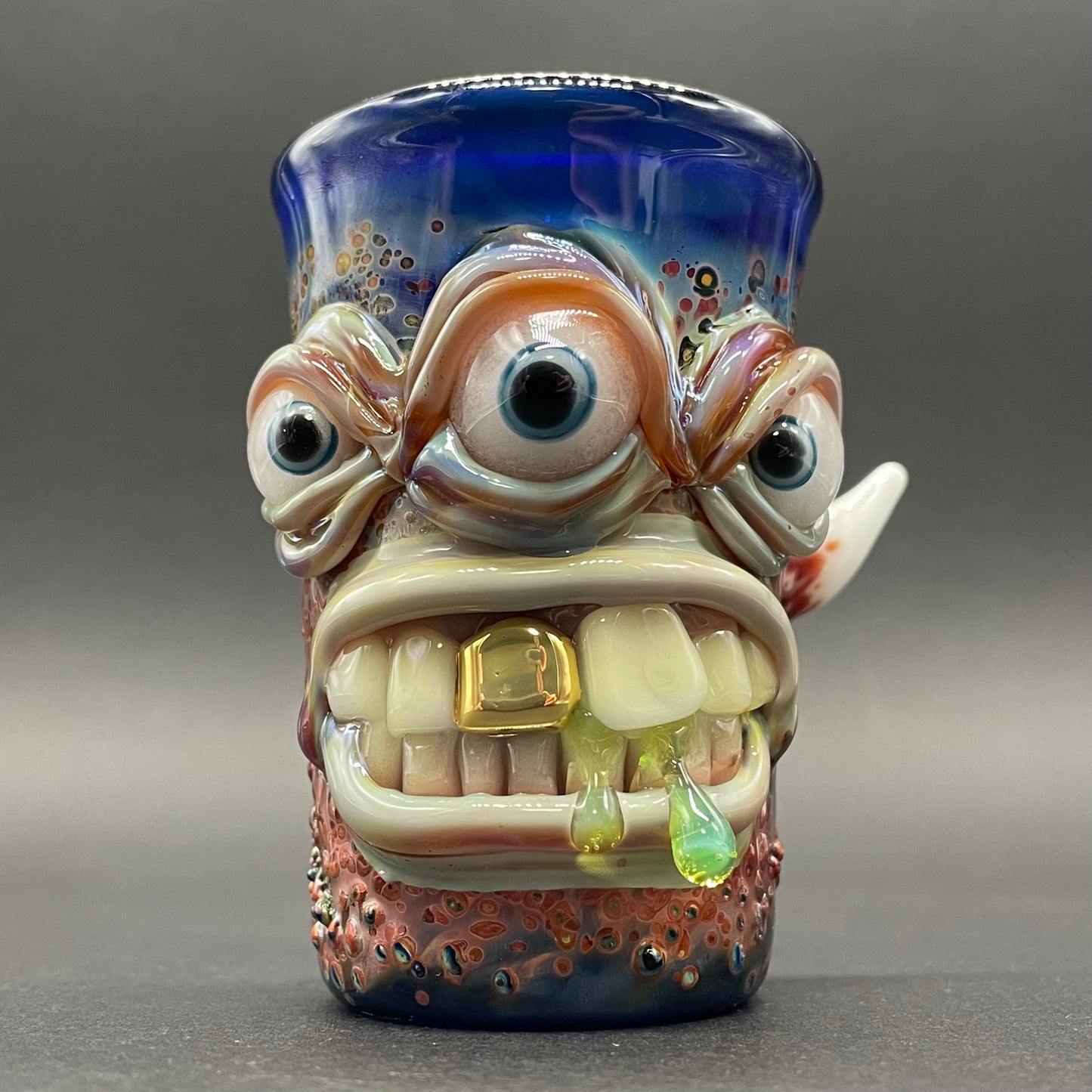 Triclops shot glass