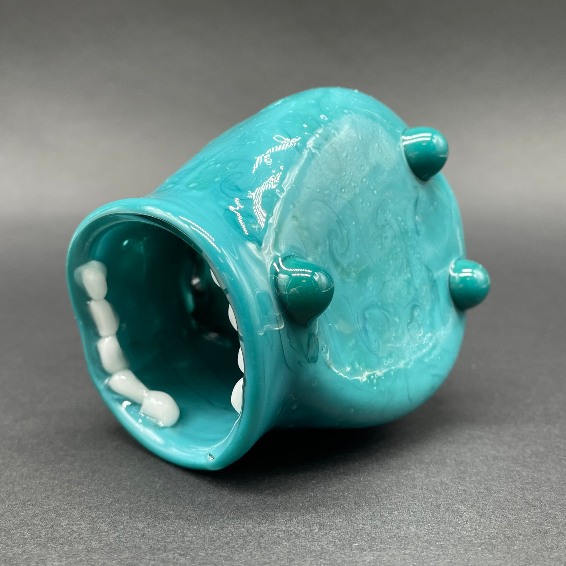 Leviathan Glass Screaming incense burner - hand-blown art