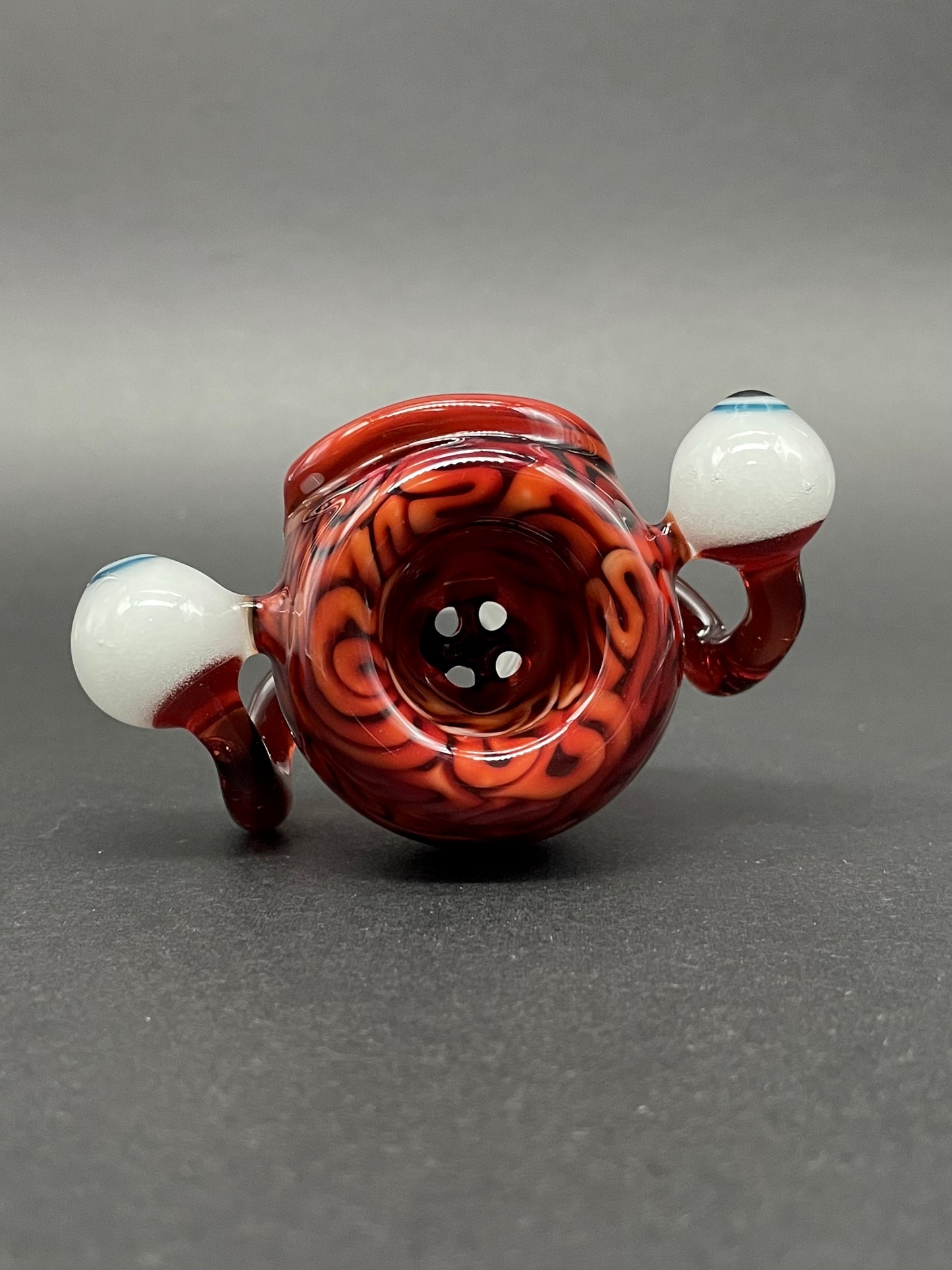 Leviathan Glass 18mm Drain Bamage slide - hand-blown art