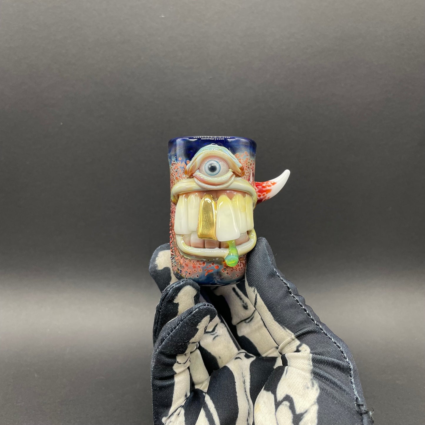 Big tooth Cyclops shot glass