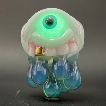 Eye of the storm glass pendant