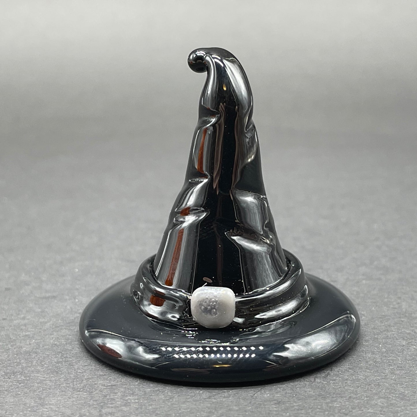 Hand-blown 18mm Witchy pumpkin slide - Leviathan Glass original