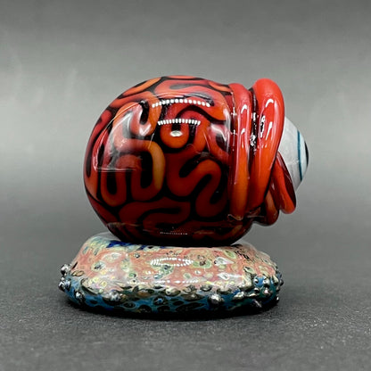 Brain marble and stand