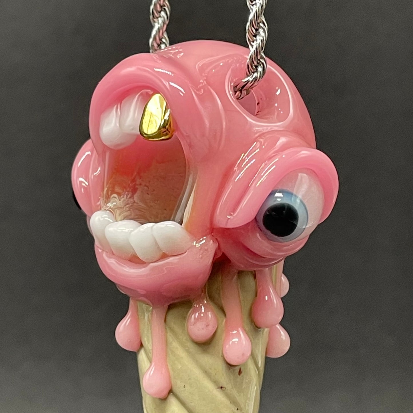 Ice scream cone pendant