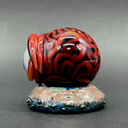 Brain marble and stand