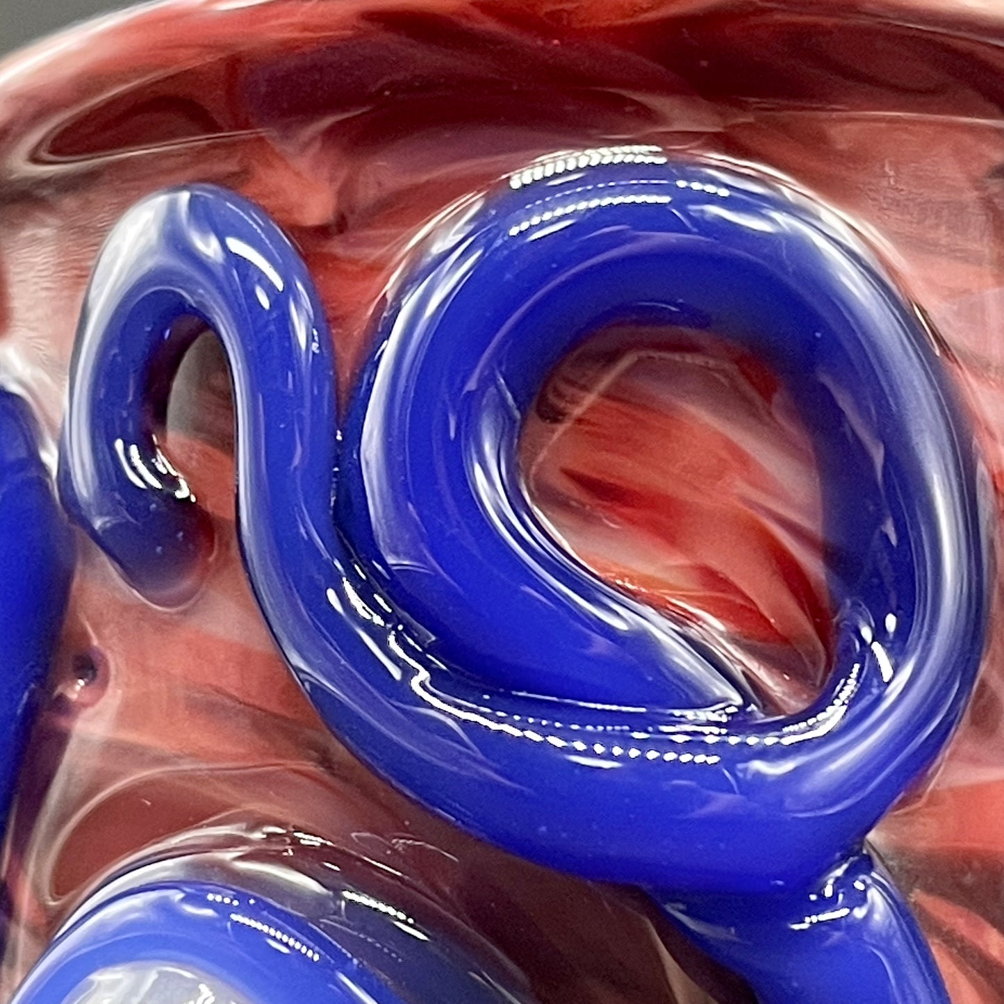 Hand-blown kraken glass cup - Leviathan Glass original