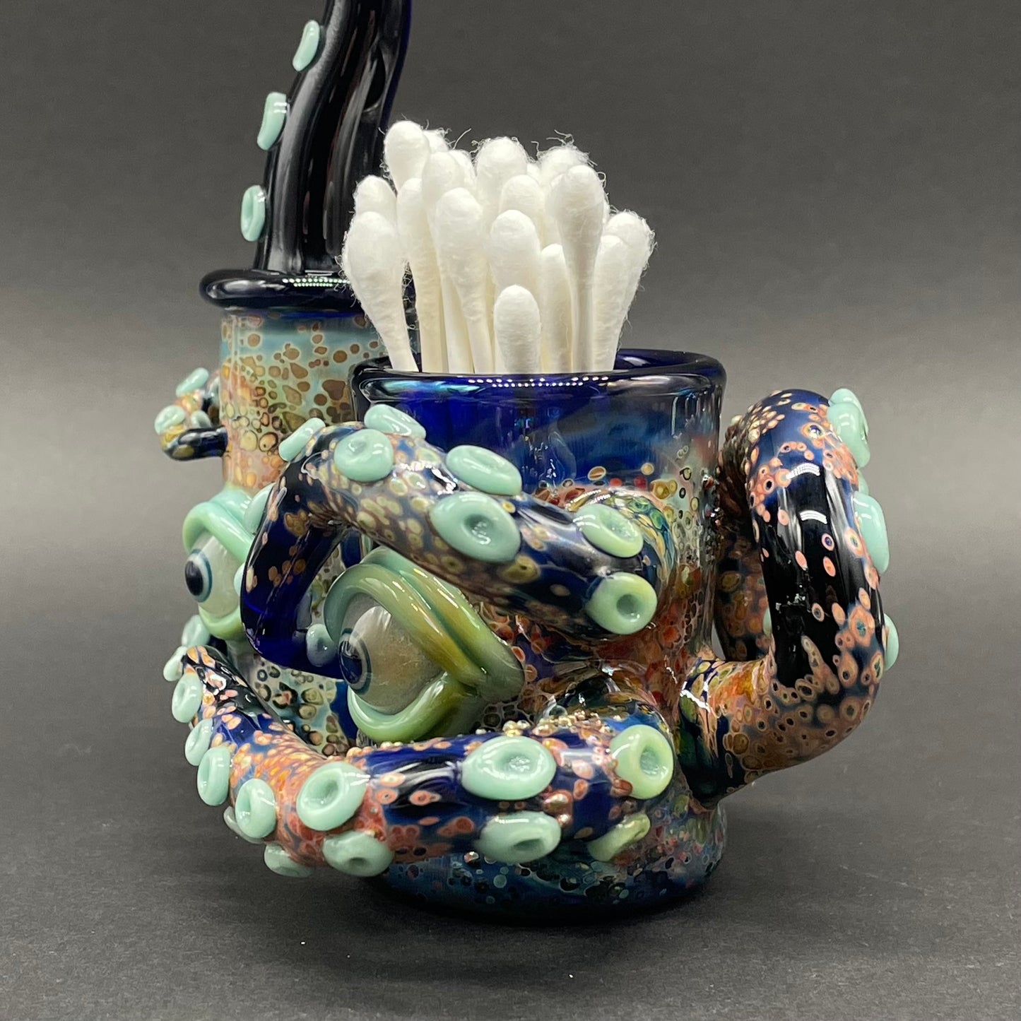 Leviathan dab station glass art - premium handcrafted piece