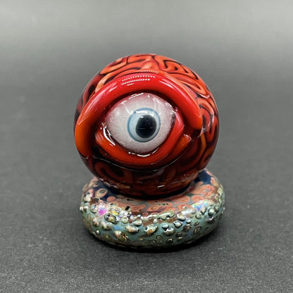 Brain marble and stand
