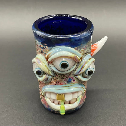 Triclops shot glass