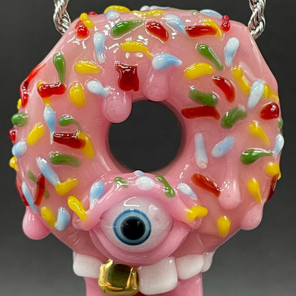 Mmmm doughnuts by Leviathan Glass - artisan detail