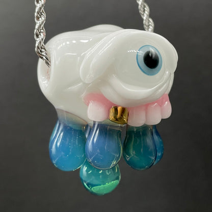 Eye of the storm glass pendant