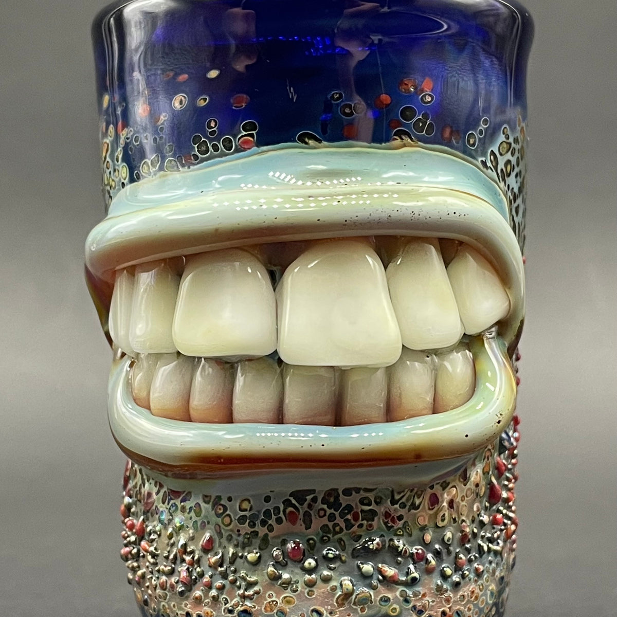 MOUTH shot glass craftsmanship - artisan glass work