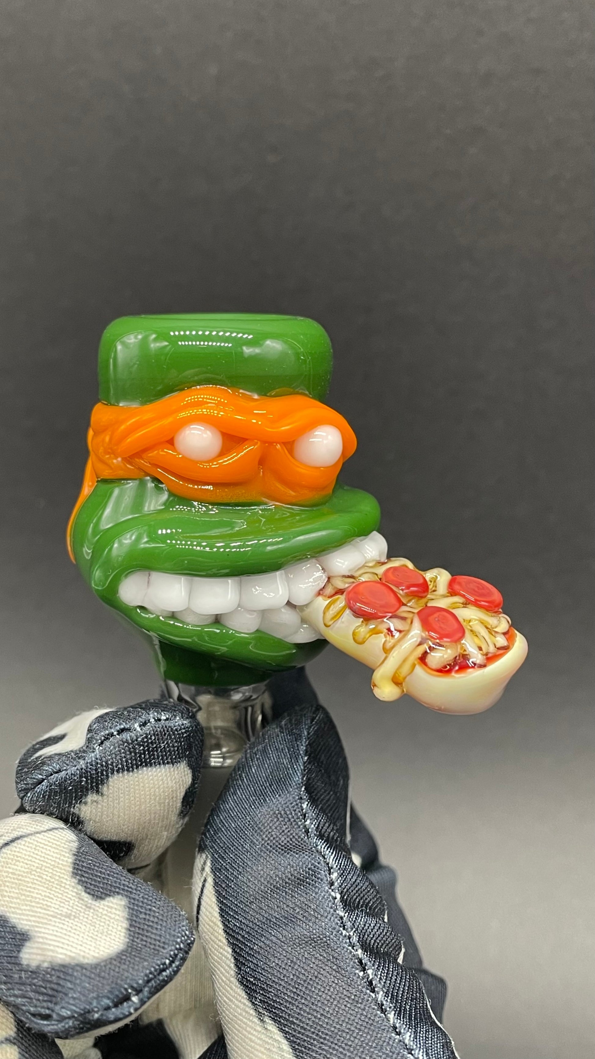 Hand-blown Michelangelo - Leviathan Glass original