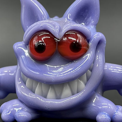Gengar Pokémon glass pendant