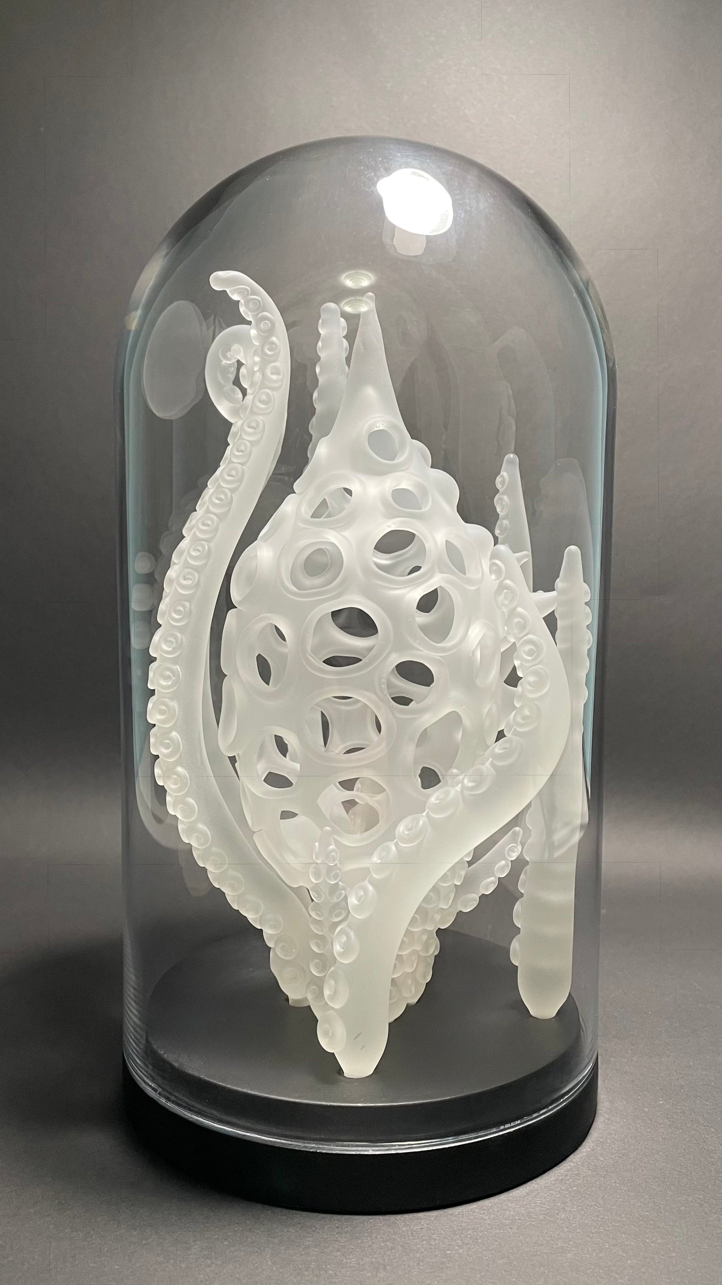 Leviathan Glass Amoeba Bell Dome 1 - hand-blown art