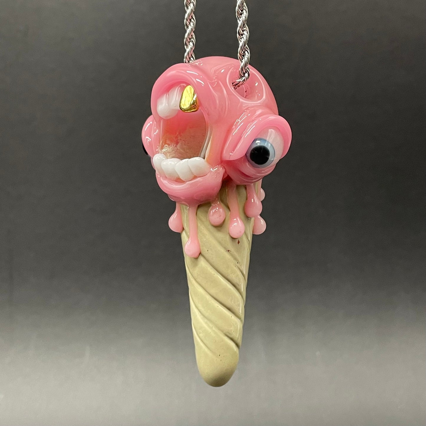 Ice scream cone pendant