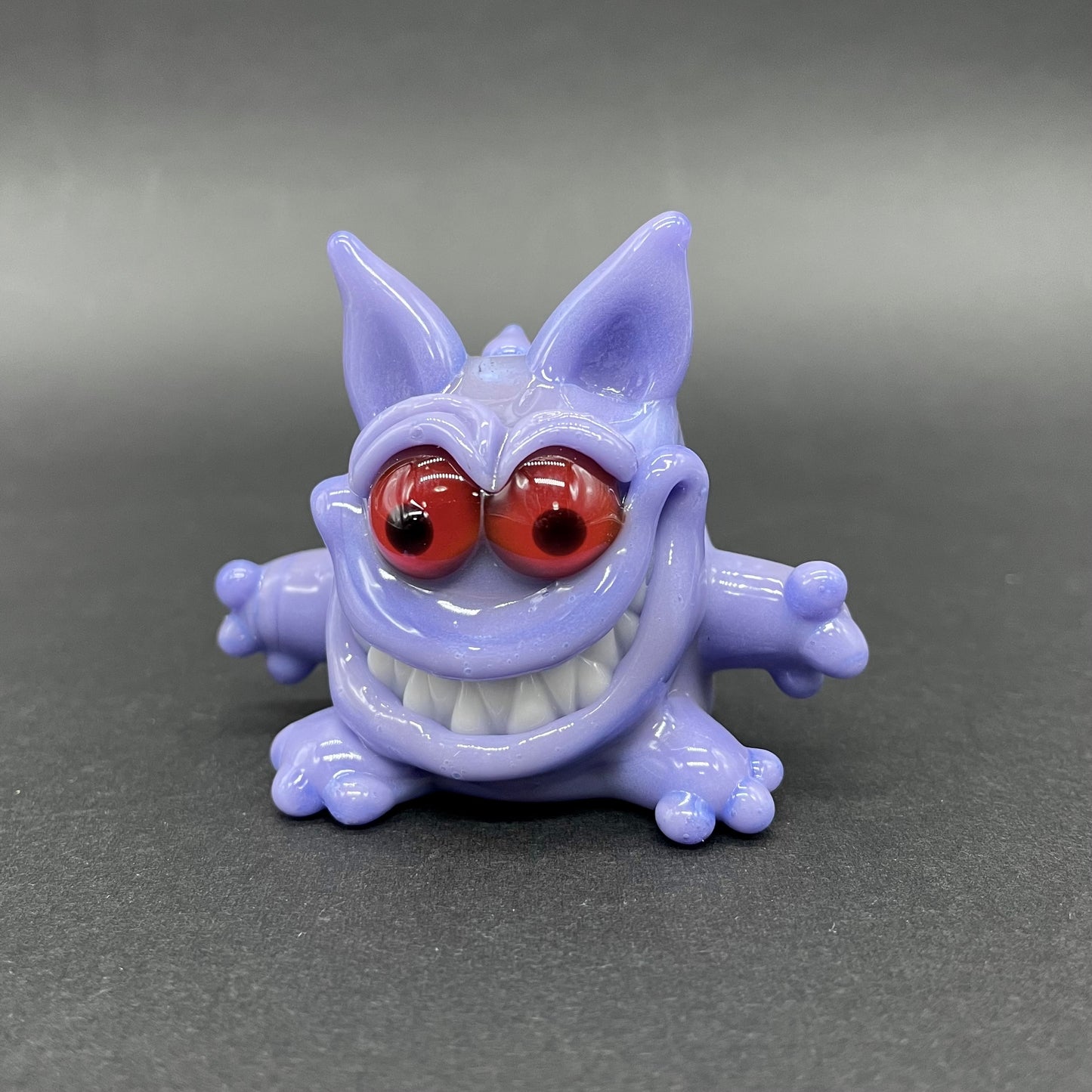 Gengar Pokémon glass pendant