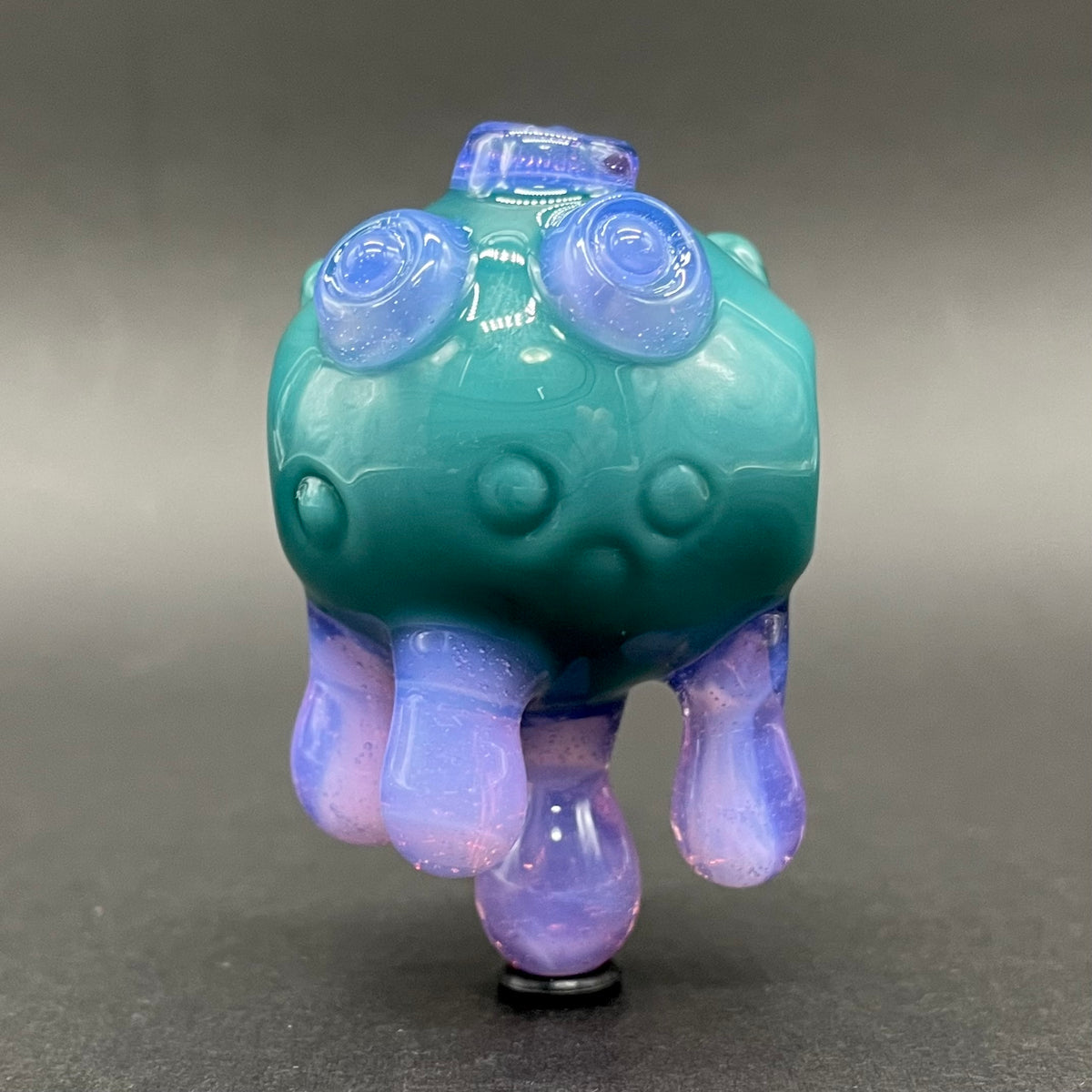 Dripping with sarcasm glass pendant