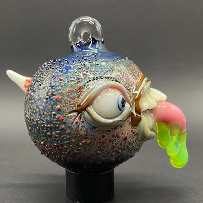 Premium Tongue demon ornament - collectible glass art