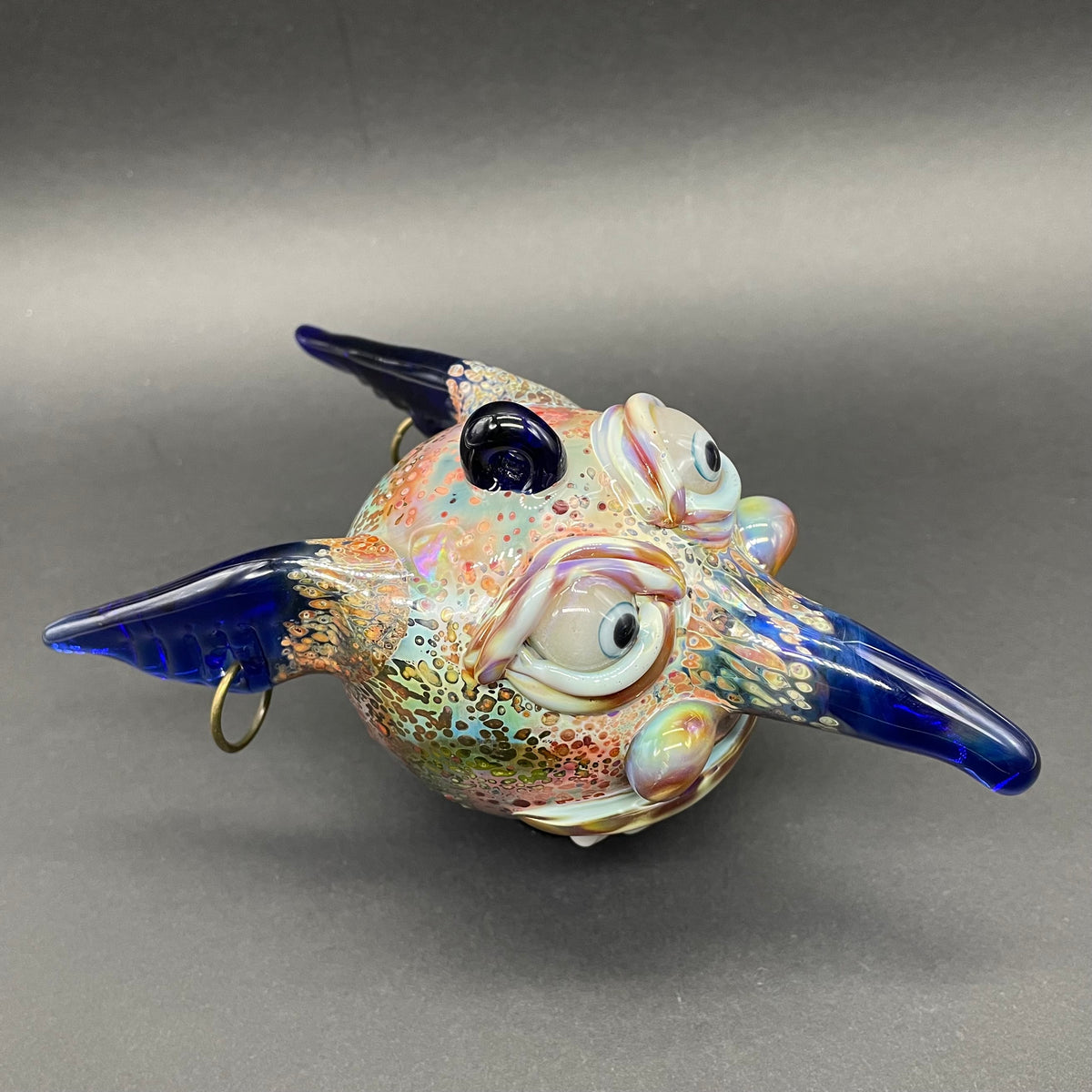 Goblin glass ornament craftsmanship - artisan glass work
