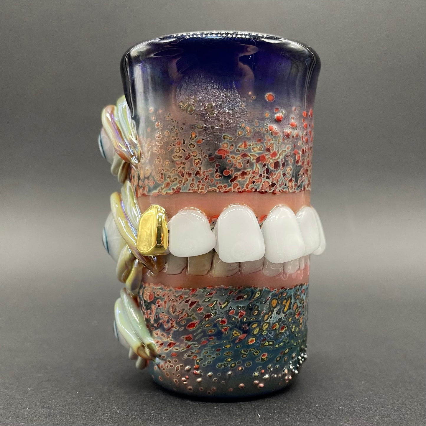 Too many teeth shot glass