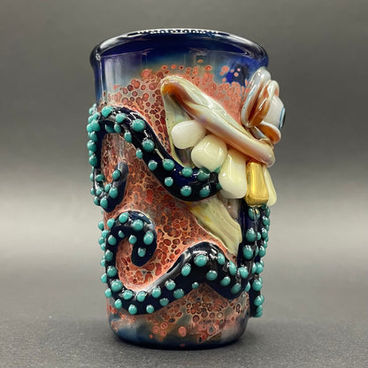 Leviathan Glass Sushi breath shot glass - hand-blown art