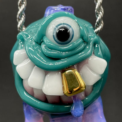 Dripping with sarcasm glass pendant glass art - premium handcrafted piece