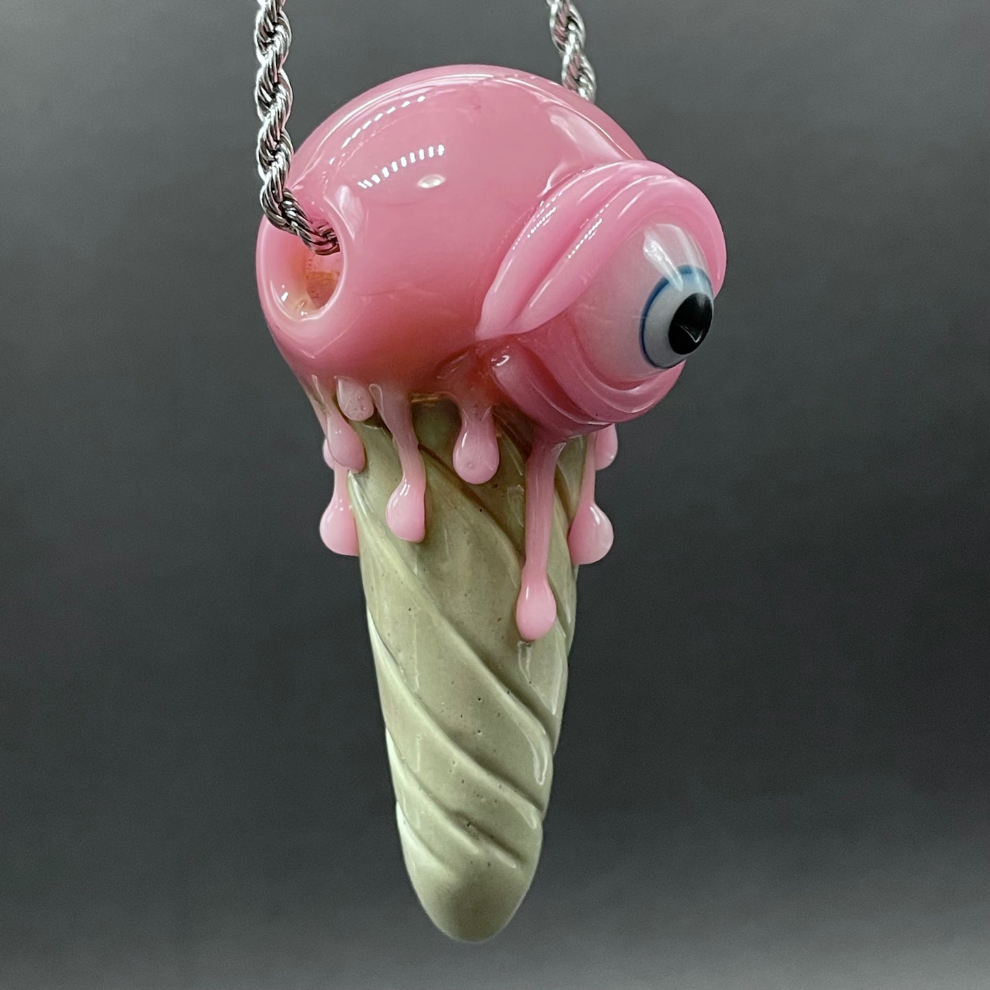 Eye scream cone pendant