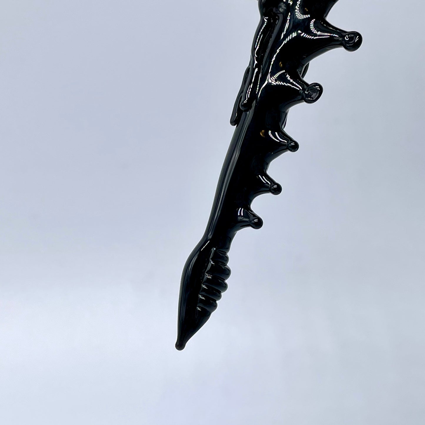 Hand-blown Xenomorph sculpture - Leviathan Glass original