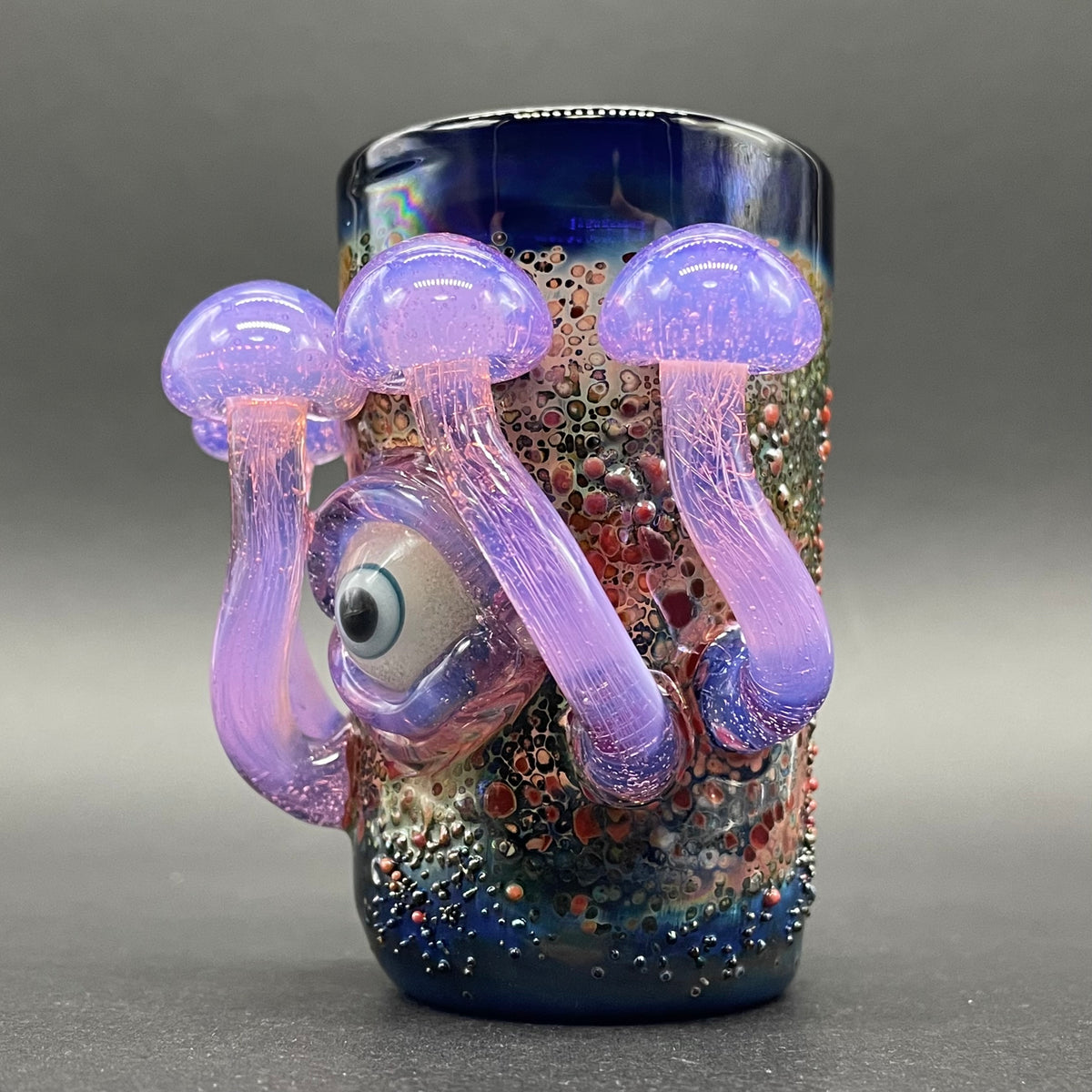 Pink Slime Mushroom Shot Glass