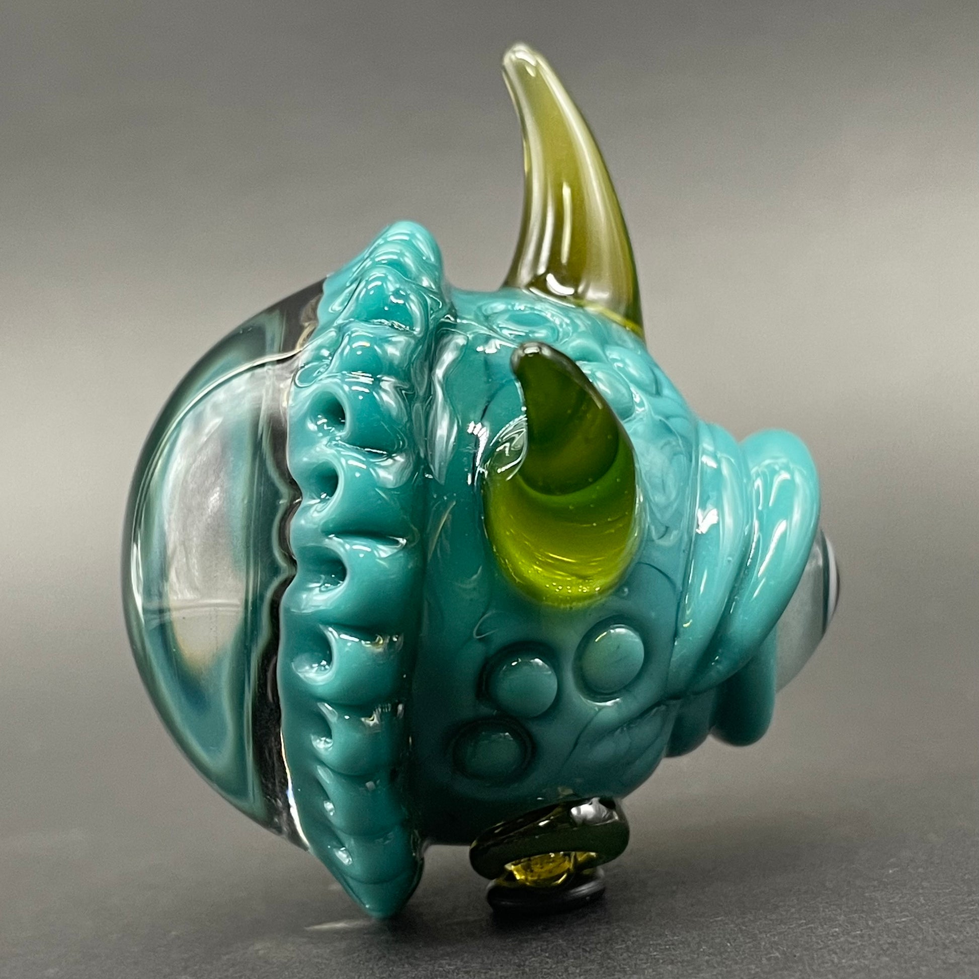 Premium Dicroic Cyclops marble - collectible glass art