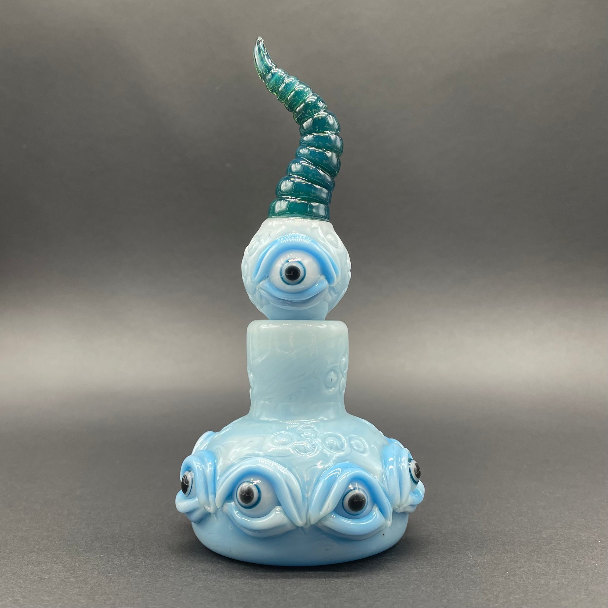 Hand-blown Siberia pensieve - Leviathan Glass original