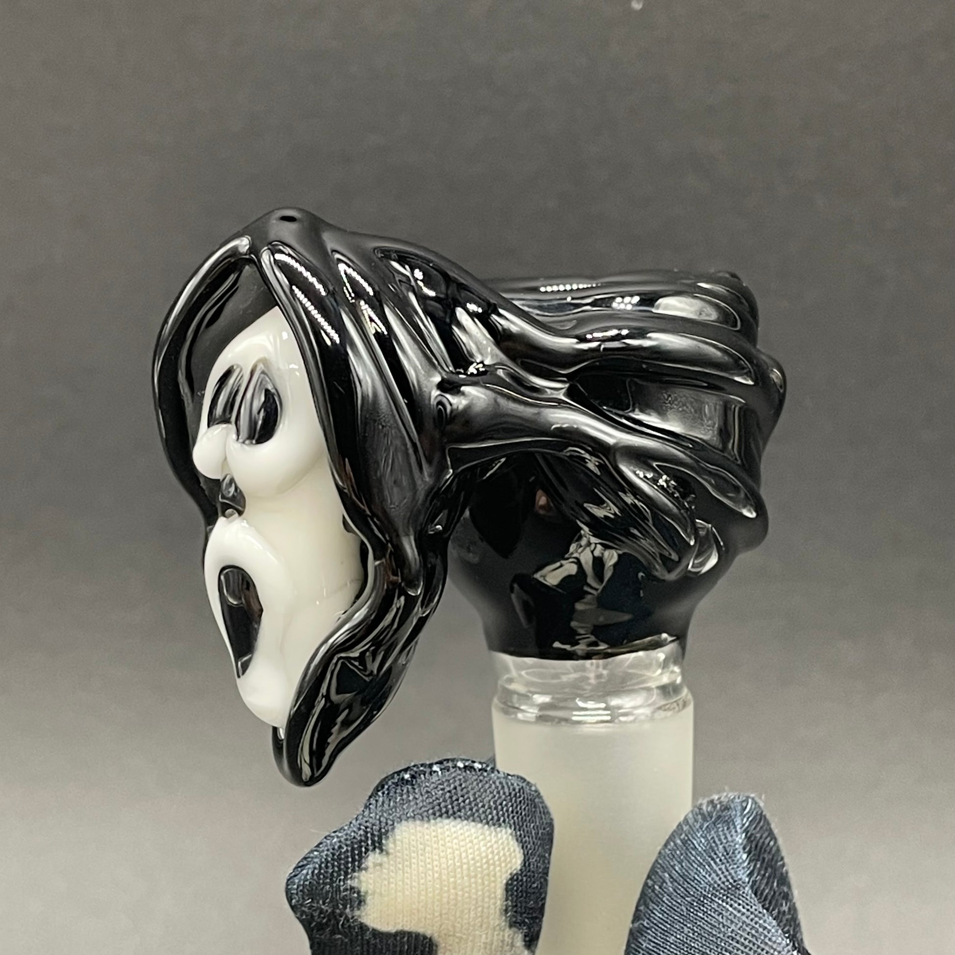 18mm scream slide glass art - premium handcrafted piece