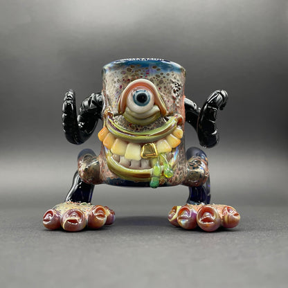 Hand-blown glass The Bearer of cups by Leviathan Glass