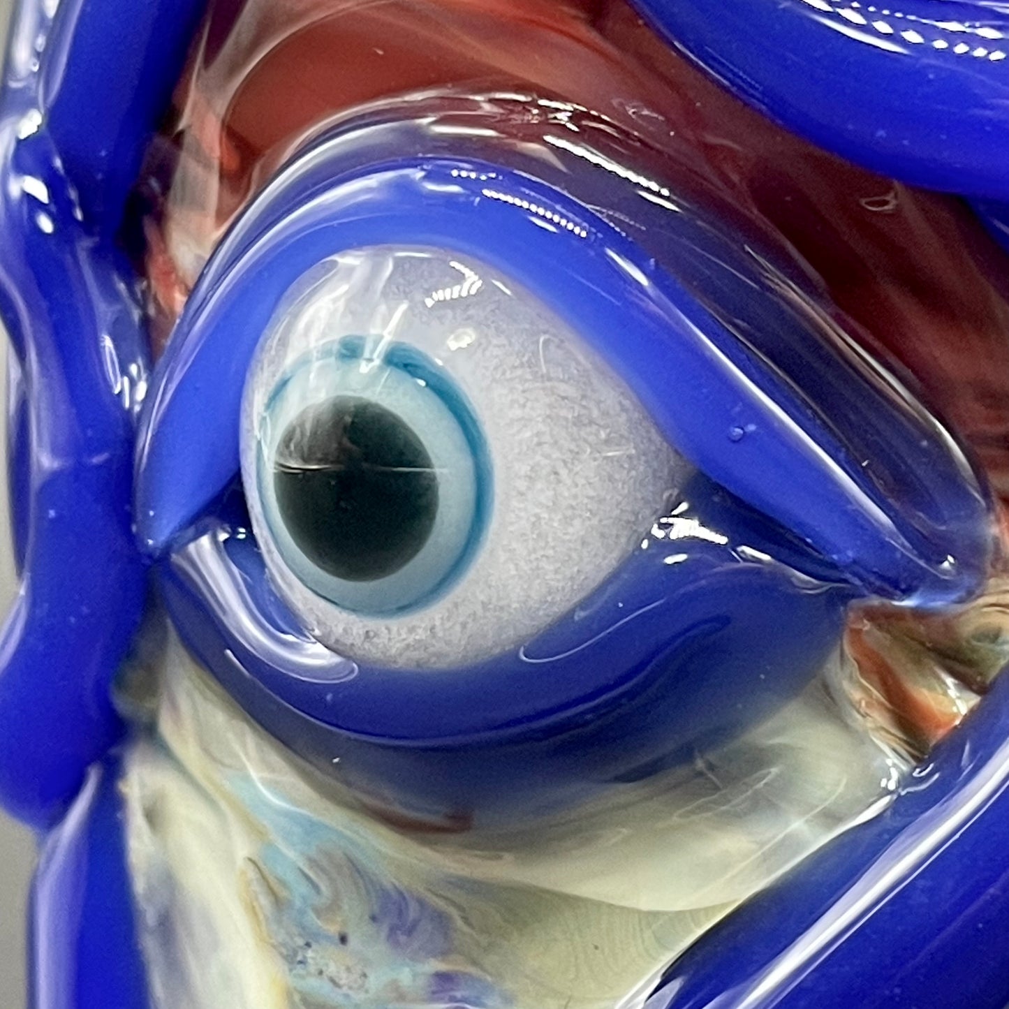 Hand-blown kraken glass cup - Leviathan Glass original