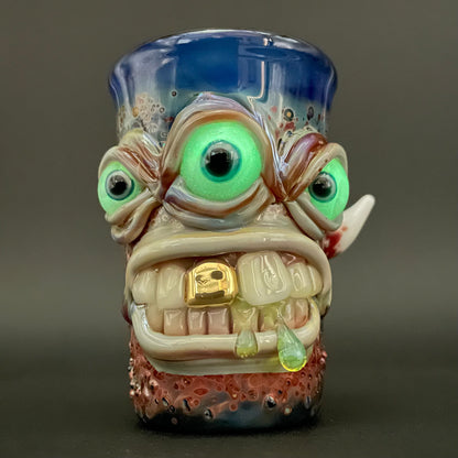 Triclops shot glass