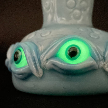 Hand-blown Siberia pensieve - Leviathan Glass original