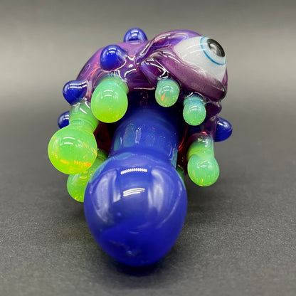Artisan glass About last night glass mushroom pendant - detailed craftsmanship