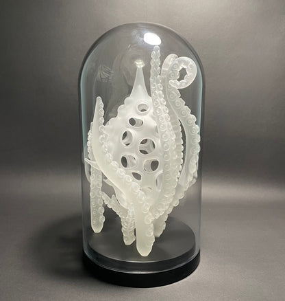 Amoeba Bell Dome 1 detail view - premium glass art