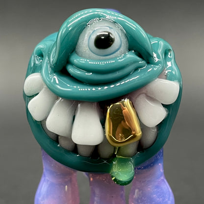 Dripping with sarcasm glass pendant