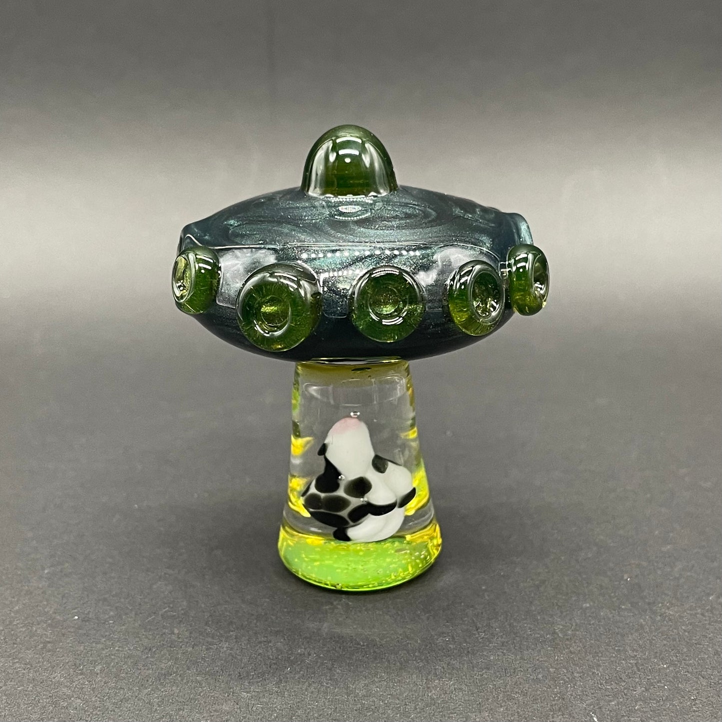 Alien abduction pendant (cow)