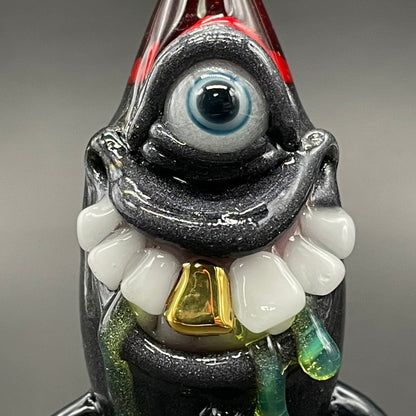 The president of boom land glass art - premium handcrafted piece
