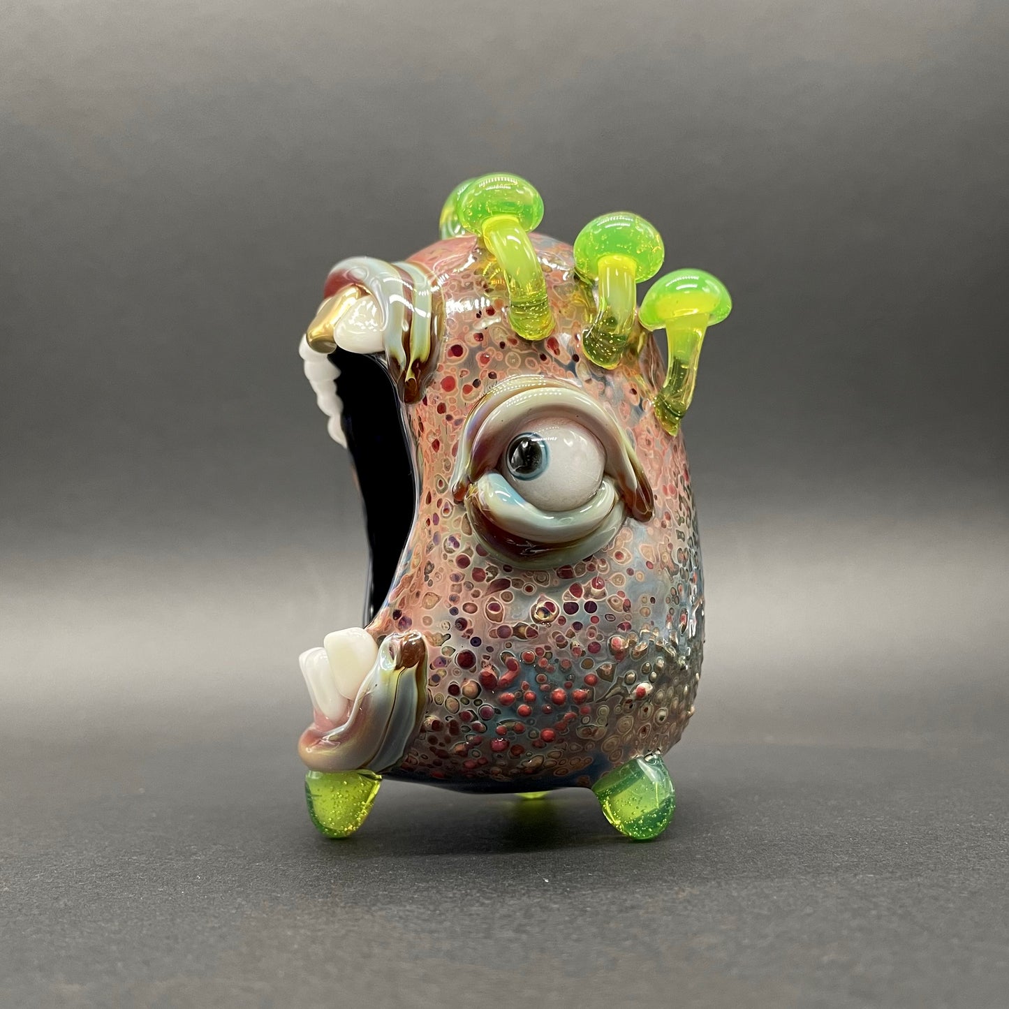 Screaming incense burner