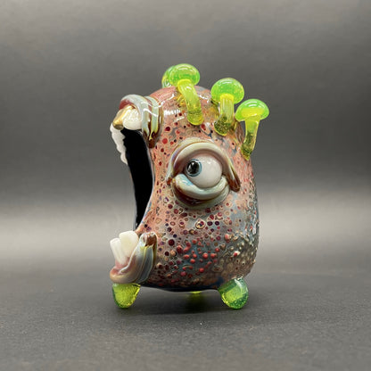 Screaming incense burner