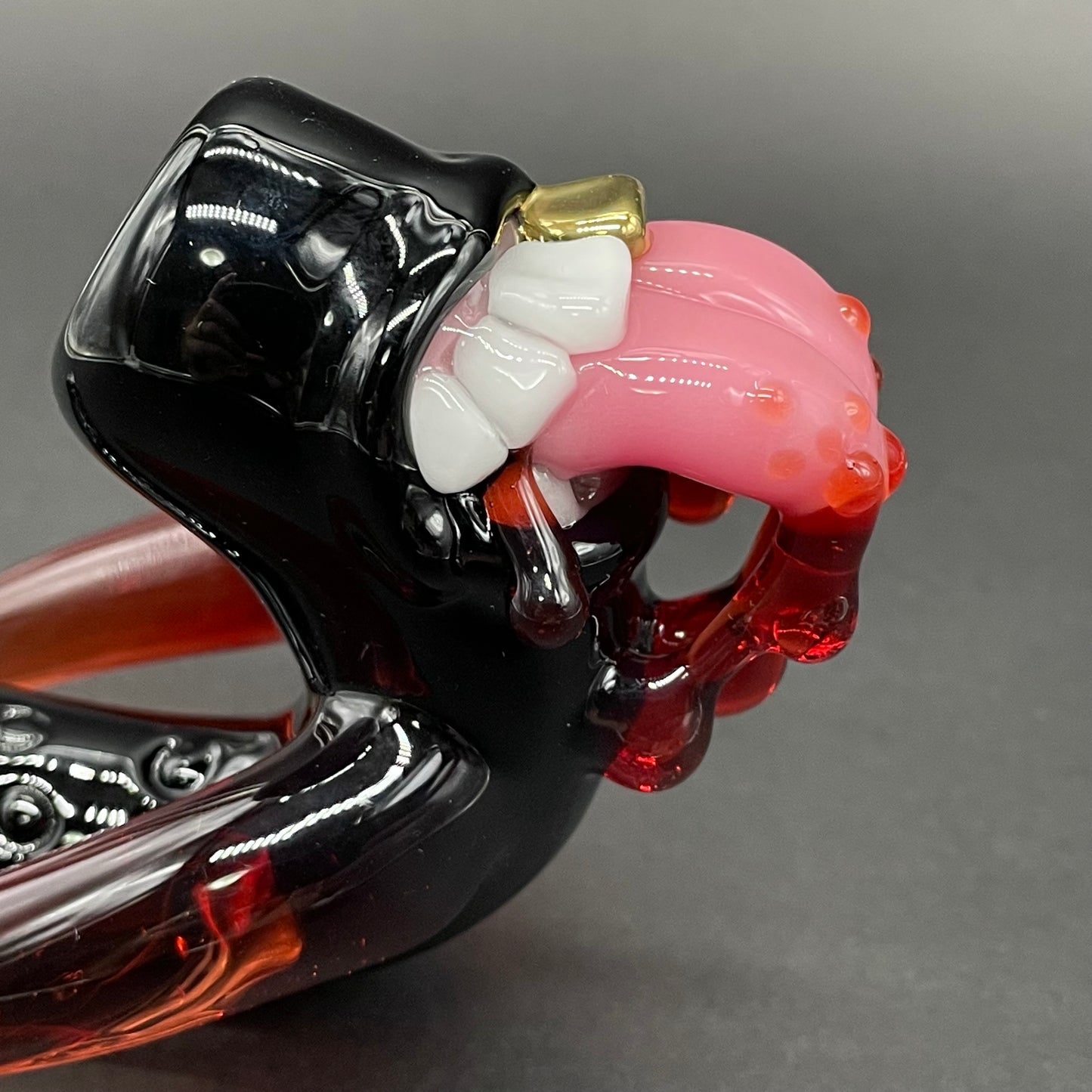 Premium Red tusk Sherlock - collectible glass art