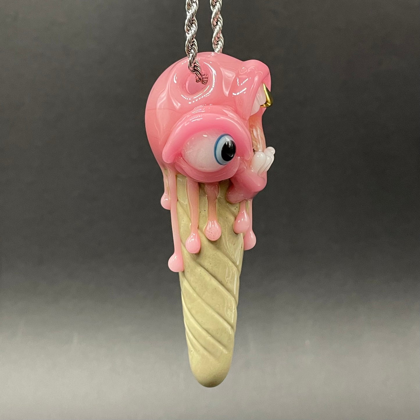 Ice scream cone pendant