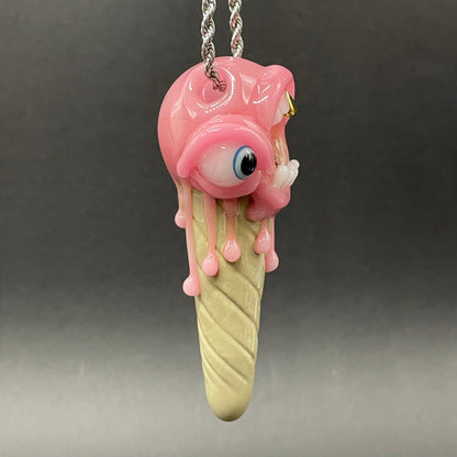 Ice scream cone pendant