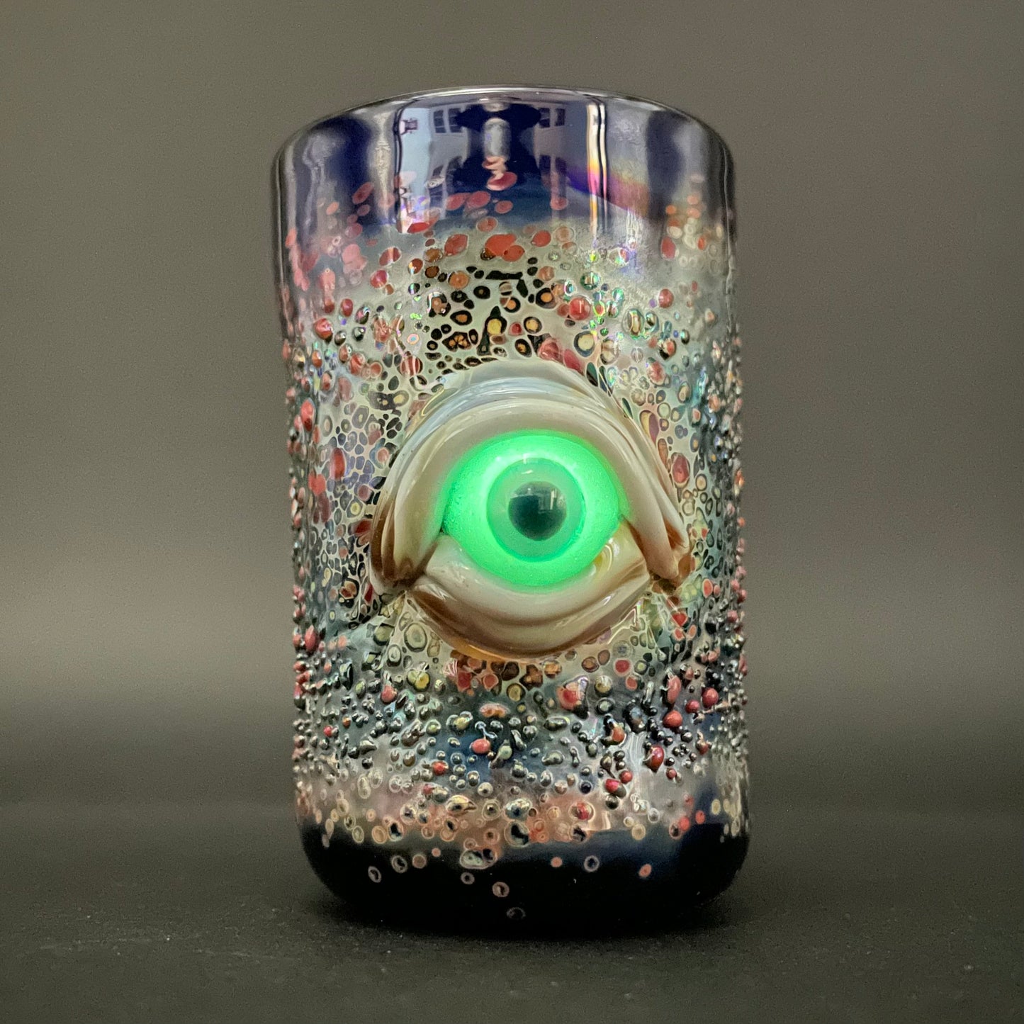 Single Glow In The Dark Eye shot glass