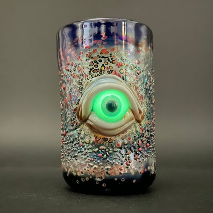 Single Glow In The Dark Eye shot glass