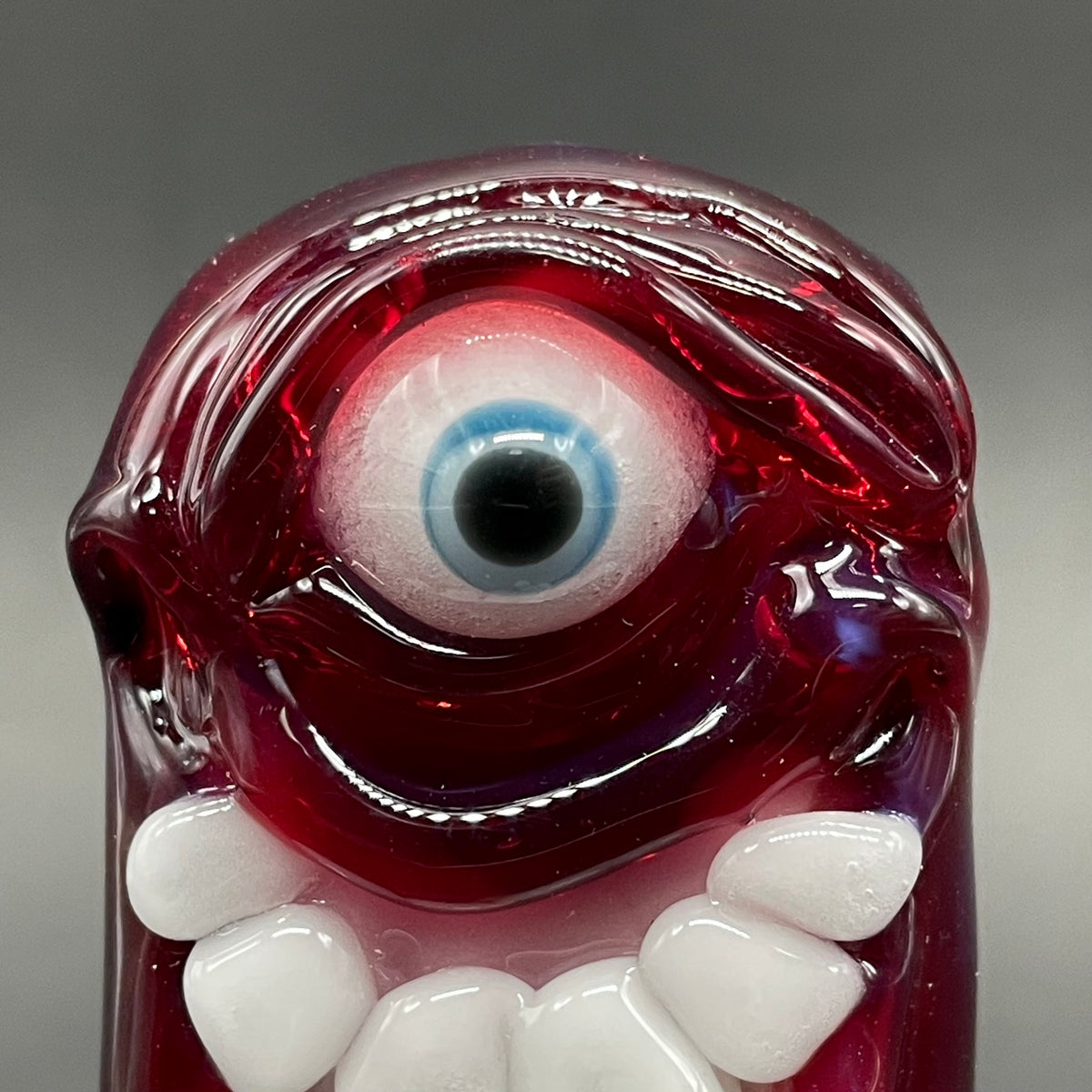 Leviathan Glass Drippy popsicle pendant - hand-blown art